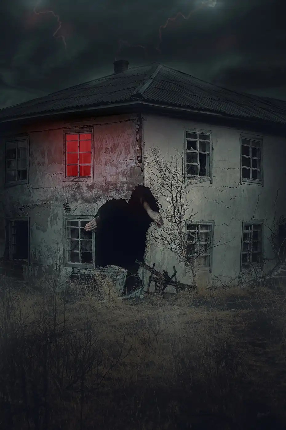 Somebody's in the House concept art