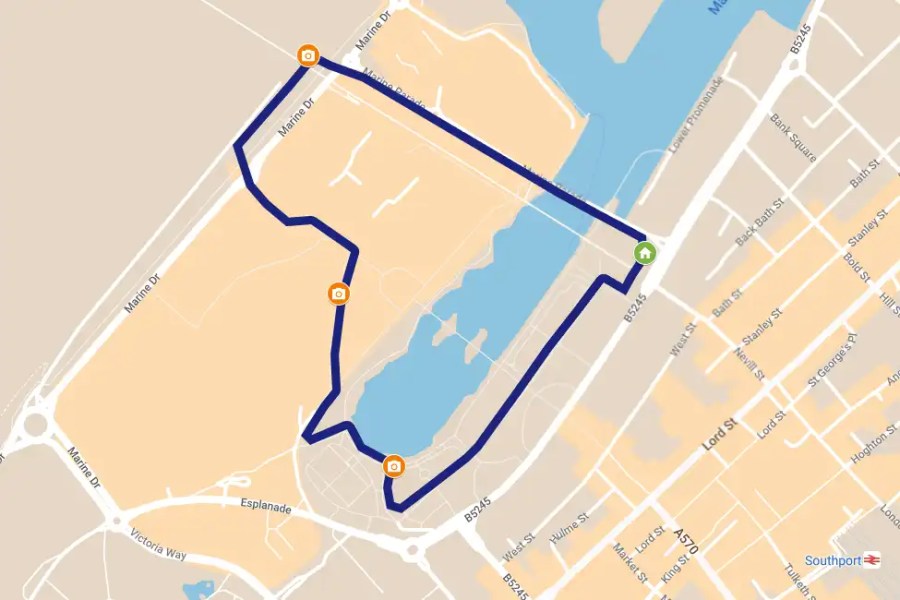 Southport Map 1-2-1 Photography Workshop
