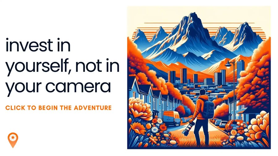 invest in yourself not in your camera